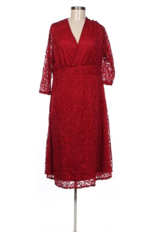 Kleid Unbranded, Größe 3XL, Farbe Rot, Preis 40,99 €