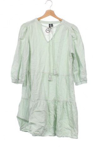 Рокля Vero Moda, Размер XS, Цвят Зелен, Цена 27,99 лв.