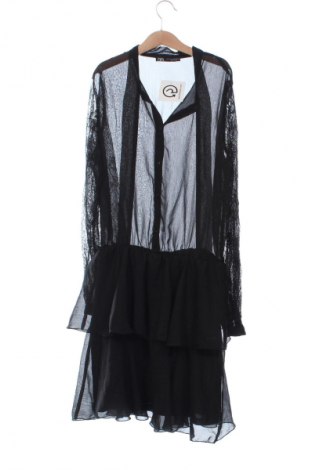 Kleid Zara, Größe XS, Farbe Schwarz, Preis 18,99 €
