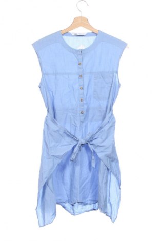 Kleid Zara, Größe XS, Farbe Blau, Preis 37,42 €