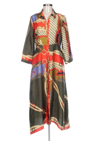 Kleid Zara, Größe L, Farbe Mehrfarbig, Preis 23,99 €