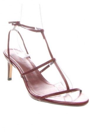 Σανδάλια Zara, Μέγεθος 39, Χρώμα Κόκκινο, Τιμή 13,81 €