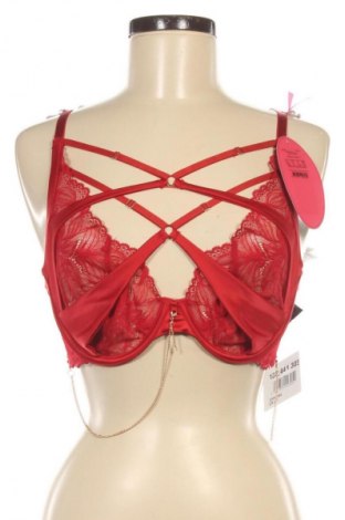 Сутиен Hunkemoller, Размер L, Цвят Червен, Цена 38,99 лв.