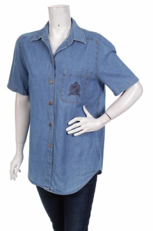 Γυναικείο πουκάμισο, Μέγεθος L, Χρώμα Μπλέ, Τιμή 10,82 €