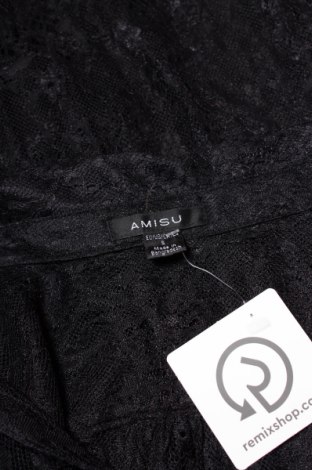 Γυναικείο πουκάμισο Amisu, Μέγεθος S, Χρώμα Μαύρο, Τιμή 16,70 €