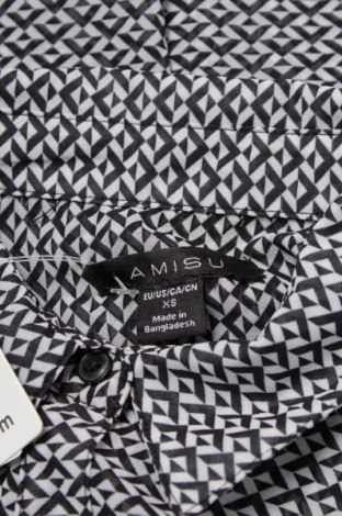 Γυναικείο πουκάμισο Amisu, Μέγεθος XS, Χρώμα Μαύρο, Τιμή 16,49 €