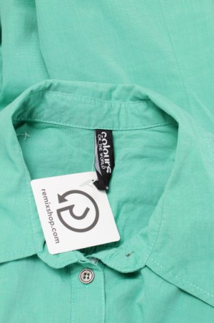 Γυναικείο πουκάμισο Colours Of The World, Μέγεθος M, Χρώμα Πράσινο, Τιμή 16,70 €