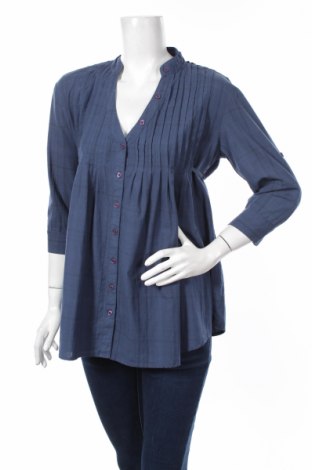 Γυναικείο πουκάμισο, Μέγεθος M, Χρώμα Μπλέ, Τιμή 16,49 €