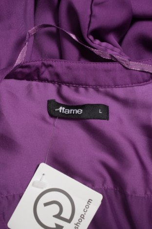 Γυναικείο πουκάμισο Flame, Μέγεθος L, Χρώμα Βιολετί, Τιμή 17,32 €