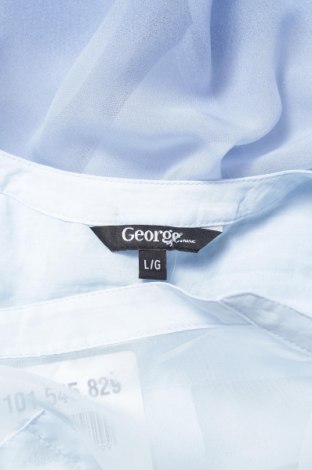 Γυναικείο πουκάμισο George, Μέγεθος L, Χρώμα Μπλέ, Τιμή 11,75 €