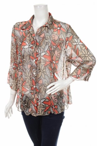 Γυναικείο πουκάμισο Gina Laura, Μέγεθος L, Χρώμα Πολύχρωμο, Τιμή 17,32 €
