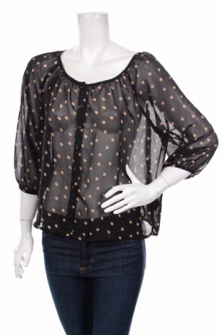 Γυναικείο πουκάμισο H&M, Μέγεθος XS, Χρώμα Μαύρο, Τιμή 16,70 €