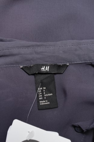 Γυναικείο πουκάμισο H&M, Μέγεθος S, Χρώμα Γκρί, Τιμή 9,90 €