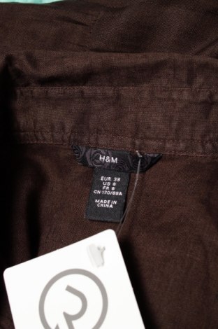 Γυναικείο πουκάμισο H&M, Μέγεθος M, Χρώμα Καφέ, Τιμή 11,86 €
