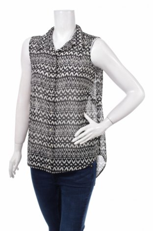 Γυναικείο πουκάμισο H&M, Μέγεθος L, Χρώμα Μαύρο, Τιμή 14,74 €