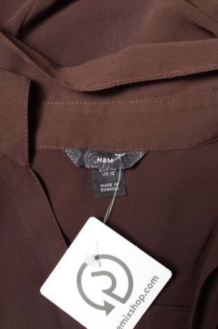 Γυναικείο πουκάμισο H&M, Μέγεθος L, Χρώμα Καφέ, Τιμή 15,98 €