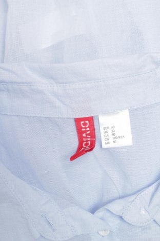 Γυναικείο πουκάμισο H&M Divided, Μέγεθος M, Χρώμα Μπλέ, Τιμή 11,13 €