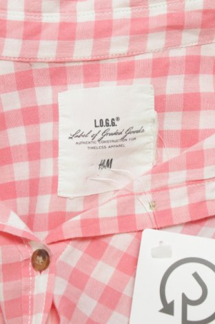 Γυναικείο πουκάμισο H&M L.o.g.g, Μέγεθος M, Χρώμα Ρόζ , Τιμή 9,90 €