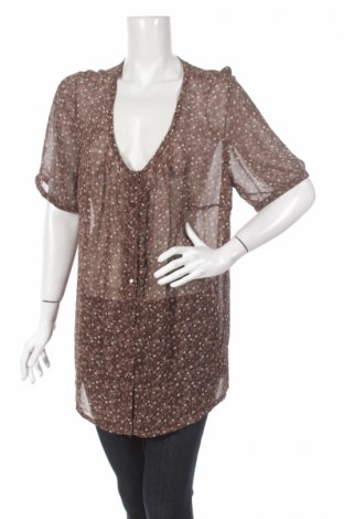 Γυναικείο πουκάμισο John Baner, Μέγεθος XL, Χρώμα Καφέ, Τιμή 11,13 €