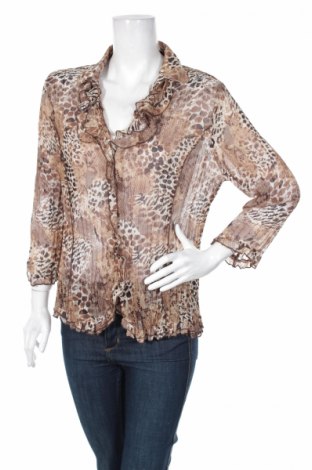 Γυναικείο πουκάμισο Kingfield, Μέγεθος XL, Χρώμα Καφέ, Τιμή 16,70 €