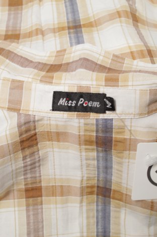 Γυναικείο πουκάμισο Miss Poem, Μέγεθος M, Χρώμα Πολύχρωμο, Τιμή 16,49 €