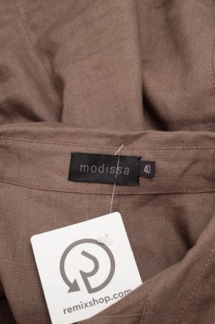 Γυναικείο πουκάμισο Modissa, Μέγεθος M, Χρώμα Καφέ, Τιμή 11,75 €