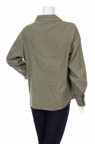 Γυναικείο πουκάμισο Ms Mode, Μέγεθος XL, Χρώμα Πράσινο, Τιμή 18,56 €