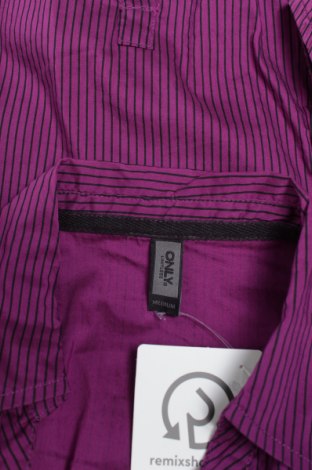 Γυναικείο πουκάμισο Only, Μέγεθος M, Χρώμα Βιολετί, Τιμή 14,95 €