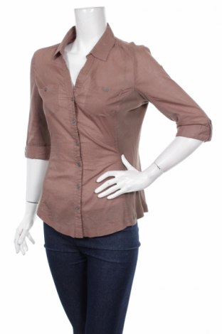 Γυναικείο πουκάμισο Orsay, Μέγεθος S, Χρώμα Καφέ, Τιμή 16,70 €
