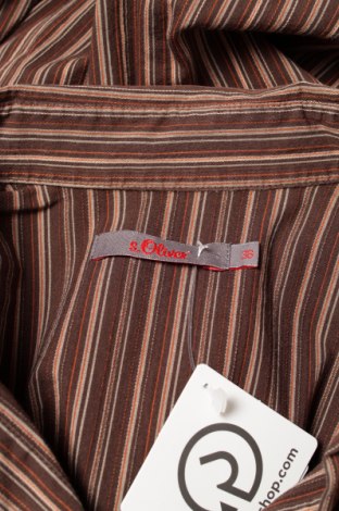 Γυναικείο πουκάμισο S.Oliver, Μέγεθος M, Χρώμα Καφέ, Τιμή 16,49 €