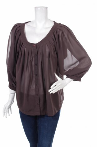 Γυναικείο πουκάμισο Soul River, Μέγεθος L, Χρώμα Γκρί, Τιμή 15,46 €