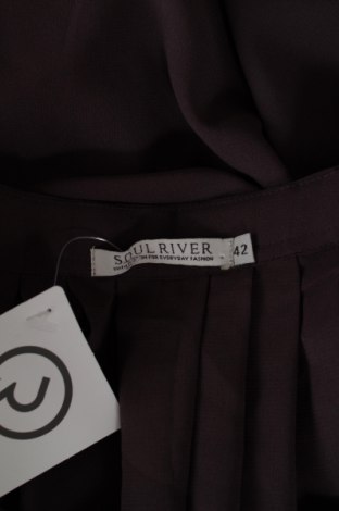 Γυναικείο πουκάμισο Soul River, Μέγεθος L, Χρώμα Γκρί, Τιμή 15,46 €