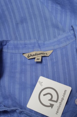 Γυναικείο πουκάμισο Stradivarius, Μέγεθος M, Χρώμα Μπλέ, Τιμή 11,13 €