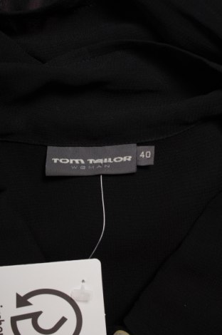 Γυναικείο πουκάμισο Tom Tailor, Μέγεθος M, Χρώμα Μαύρο, Τιμή 21,03 €