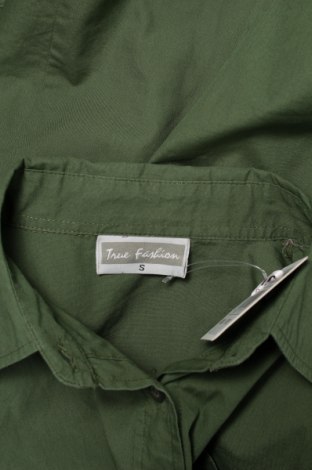 Γυναικείο πουκάμισο True Fashion, Μέγεθος S, Χρώμα Πράσινο, Τιμή 19,59 €