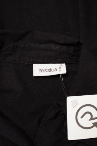 Γυναικείο πουκάμισο Yessica, Μέγεθος L, Χρώμα Μαύρο, Τιμή 17,53 €