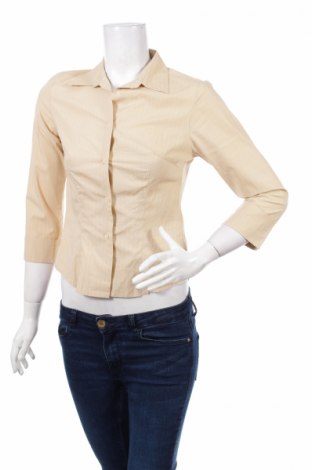 Γυναικείο πουκάμισο Zara, Μέγεθος S, Χρώμα  Μπέζ, Τιμή 17,53 €