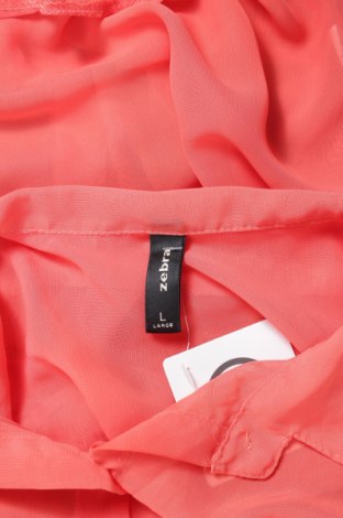 Γυναικείο πουκάμισο Zebra, Μέγεθος L, Χρώμα Πορτοκαλί, Τιμή 11,13 €