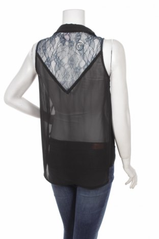 Γυναικείο πουκάμισο Zebra, Μέγεθος M, Χρώμα Μαύρο, Τιμή 9,28 €