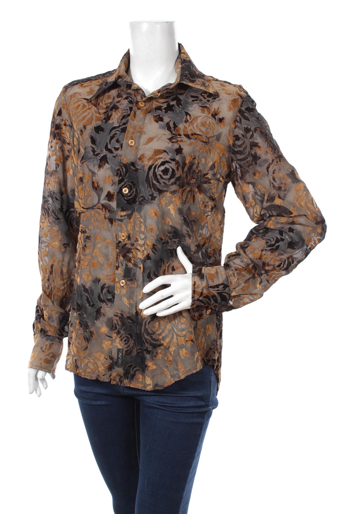 Γυναικείο πουκάμισο Avva, Μέγεθος M, Χρώμα Πολύχρωμο, Τιμή 16,49 €