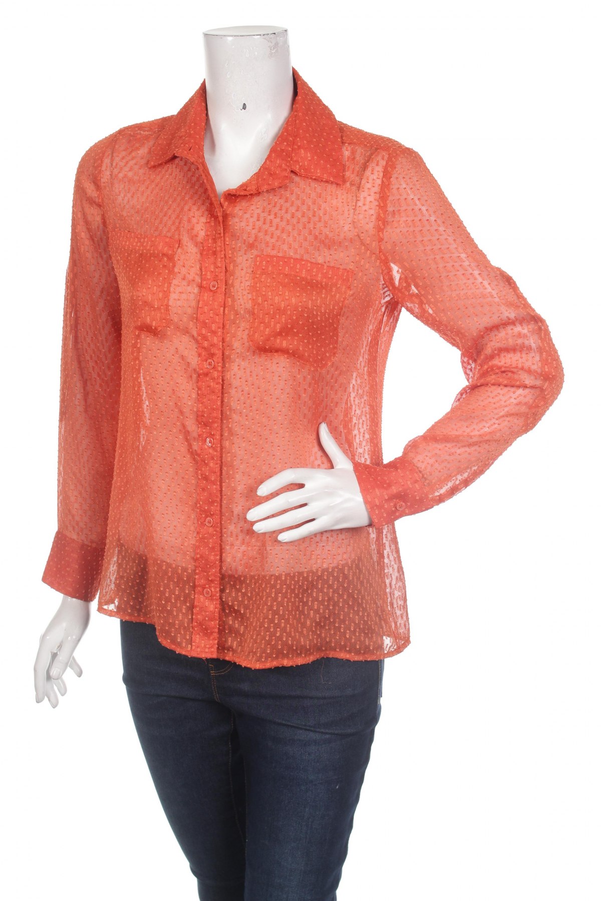 Γυναικείο πουκάμισο Banana Republic, Μέγεθος S, Χρώμα Πορτοκαλί, Τιμή 24,74 €
