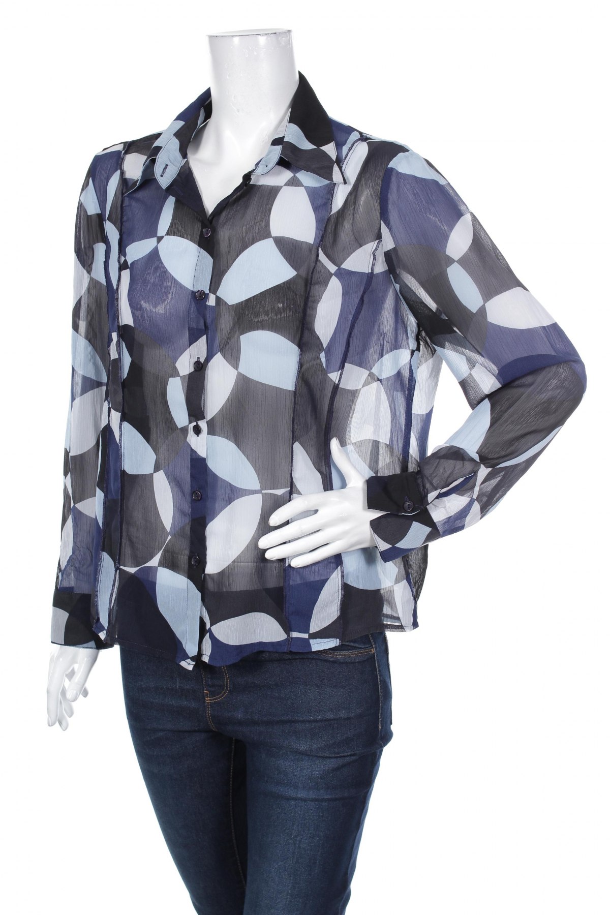 Γυναικείο πουκάμισο Biaggini, Μέγεθος L, Χρώμα Πολύχρωμο, Τιμή 17,32 €