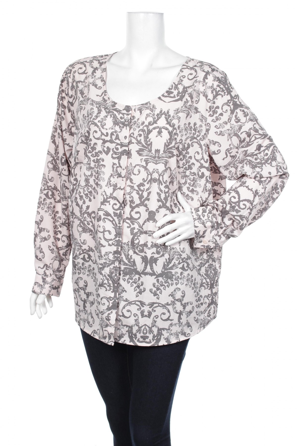 Γυναικείο πουκάμισο Bpc Bonprix Collection, Μέγεθος M, Χρώμα Ρόζ , Τιμή 17,32 €
