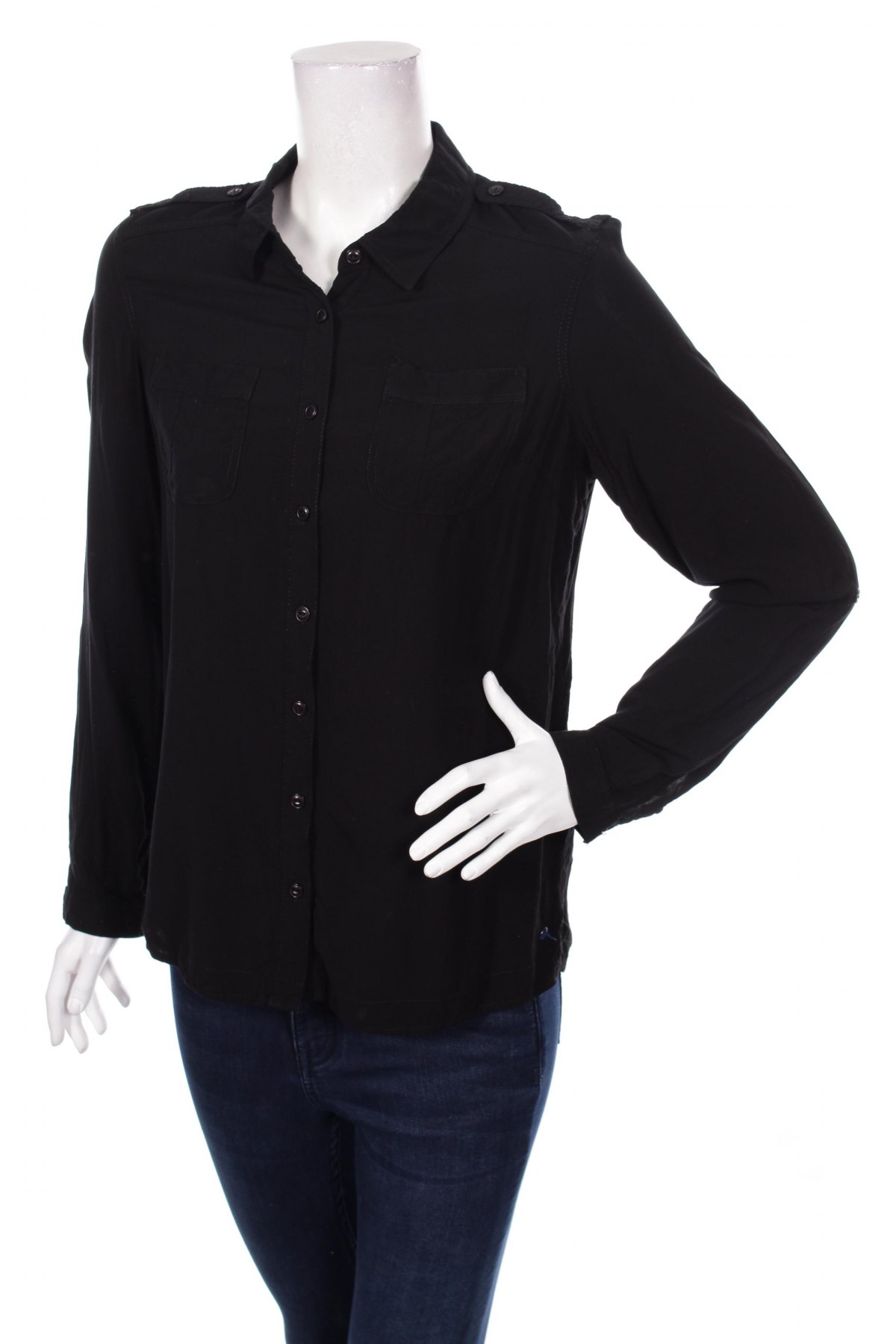 Γυναικείο πουκάμισο Cecil, Μέγεθος M, Χρώμα Μαύρο, Τιμή 16,70 €