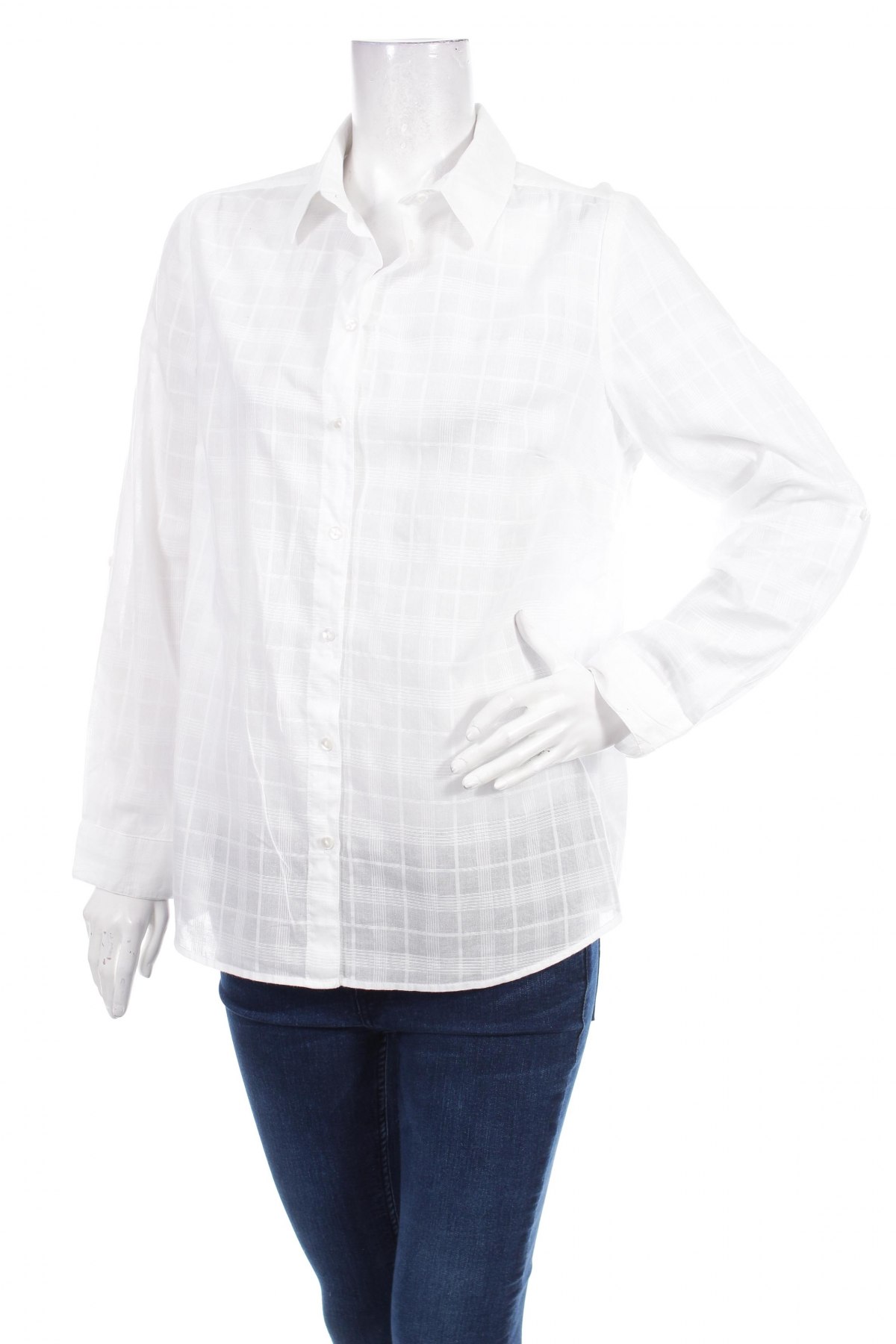 Γυναικείο πουκάμισο Cheer, Μέγεθος L, Χρώμα Λευκό, Τιμή 17,01 €