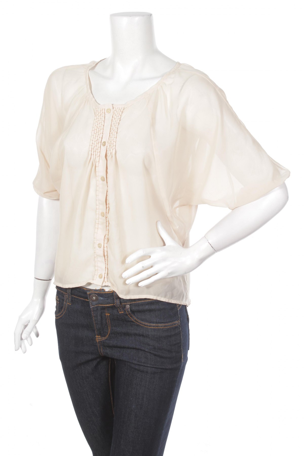 Γυναικείο πουκάμισο Daytrip, Μέγεθος S, Χρώμα  Μπέζ, Τιμή 16,70 €