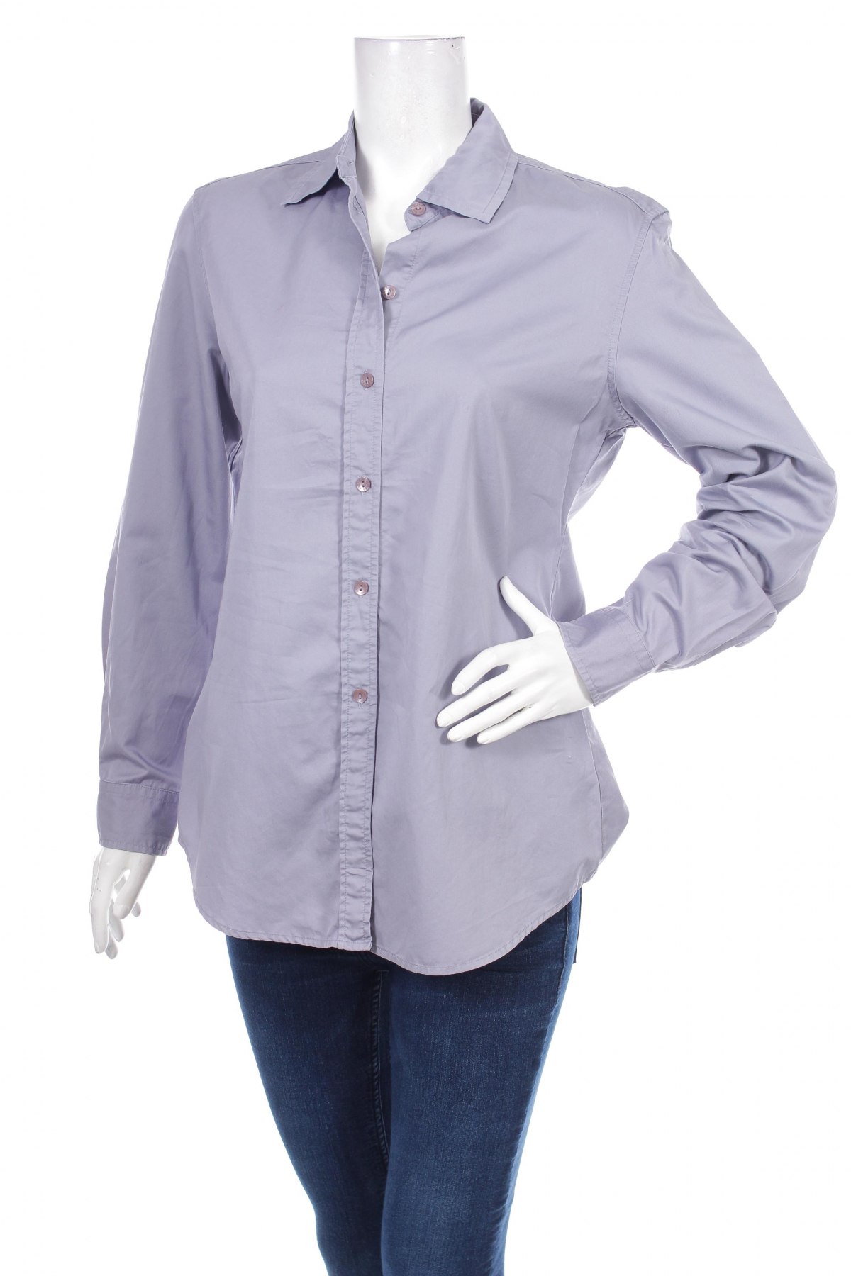Γυναικείο πουκάμισο Esprit, Μέγεθος M, Χρώμα Γκρί, Τιμή 17,53 €
