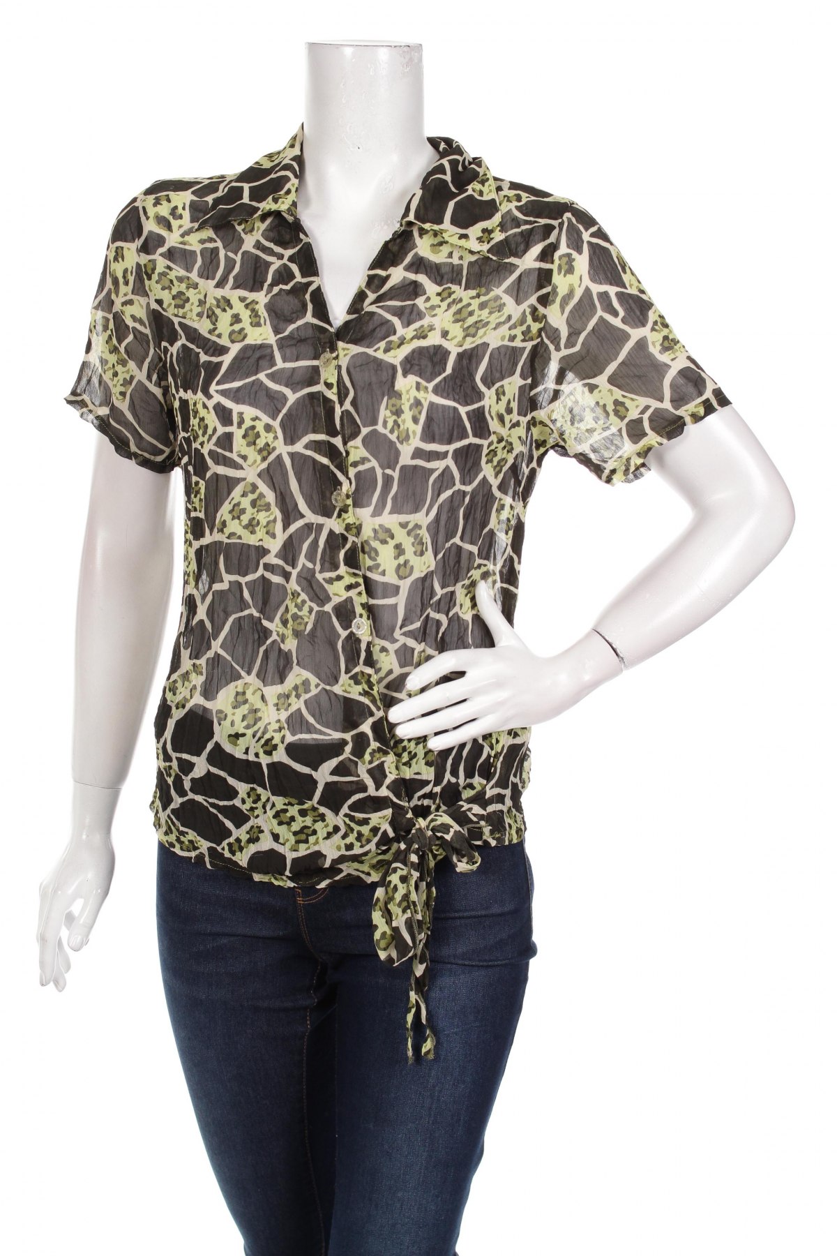 Γυναικείο πουκάμισο, Μέγεθος L, Χρώμα Πράσινο, Τιμή 12,37 €