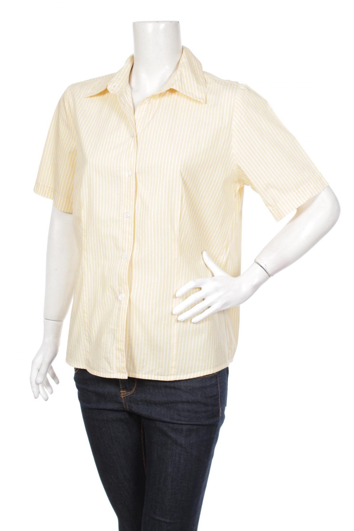 Γυναικείο πουκάμισο Fair Lady, Μέγεθος L, Χρώμα Κίτρινο, Τιμή 11,13 €