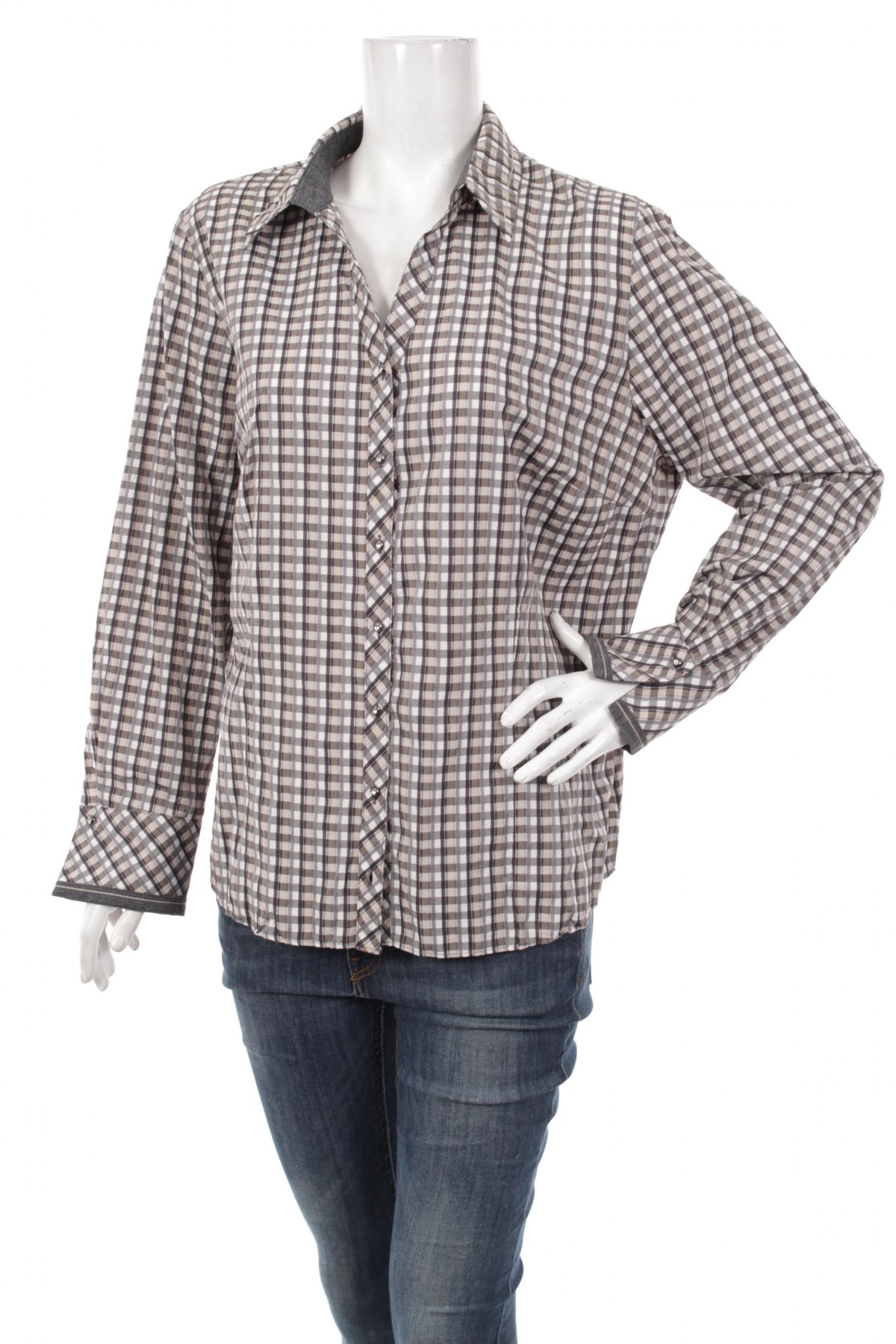 Γυναικείο πουκάμισο Gerry Weber, Μέγεθος XL, Χρώμα Πολύχρωμο, Τιμή 25,36 €